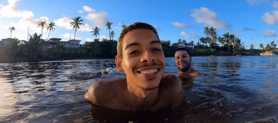 PRAIA DE STELLA MARIS E PÔR DO SOL EM IMBASSAÍ | SALVADOR | LINHA VERDE | BAHIA