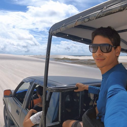 PARQUE NACIONAL DOS LENÇÓIS MARANHENSES | CIRCUITO ATINS | PÔR DO SOL NA LAGOA AZUL | MARANHÃO