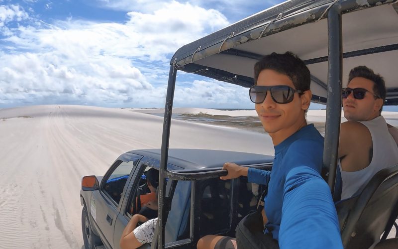 PARQUE NACIONAL DOS LENÇÓIS MARANHENSES | CIRCUITO ATINS | PÔR DO SOL NA LAGOA AZUL | MARANHÃO
